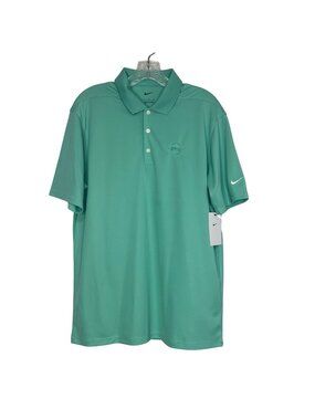 Nike Golf Polo Shirt Mens Medium Green New Irwin Summer Casual